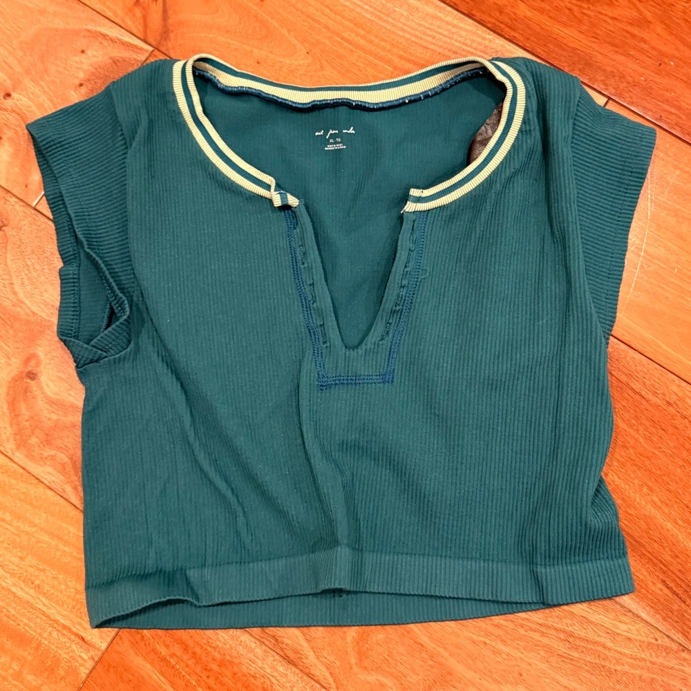 Urban Outfitters Forest Green Top